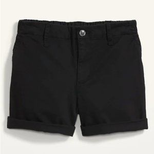 High-Waisted OGC Pull-On Chino Shorts for Women -- 5-inch inseam